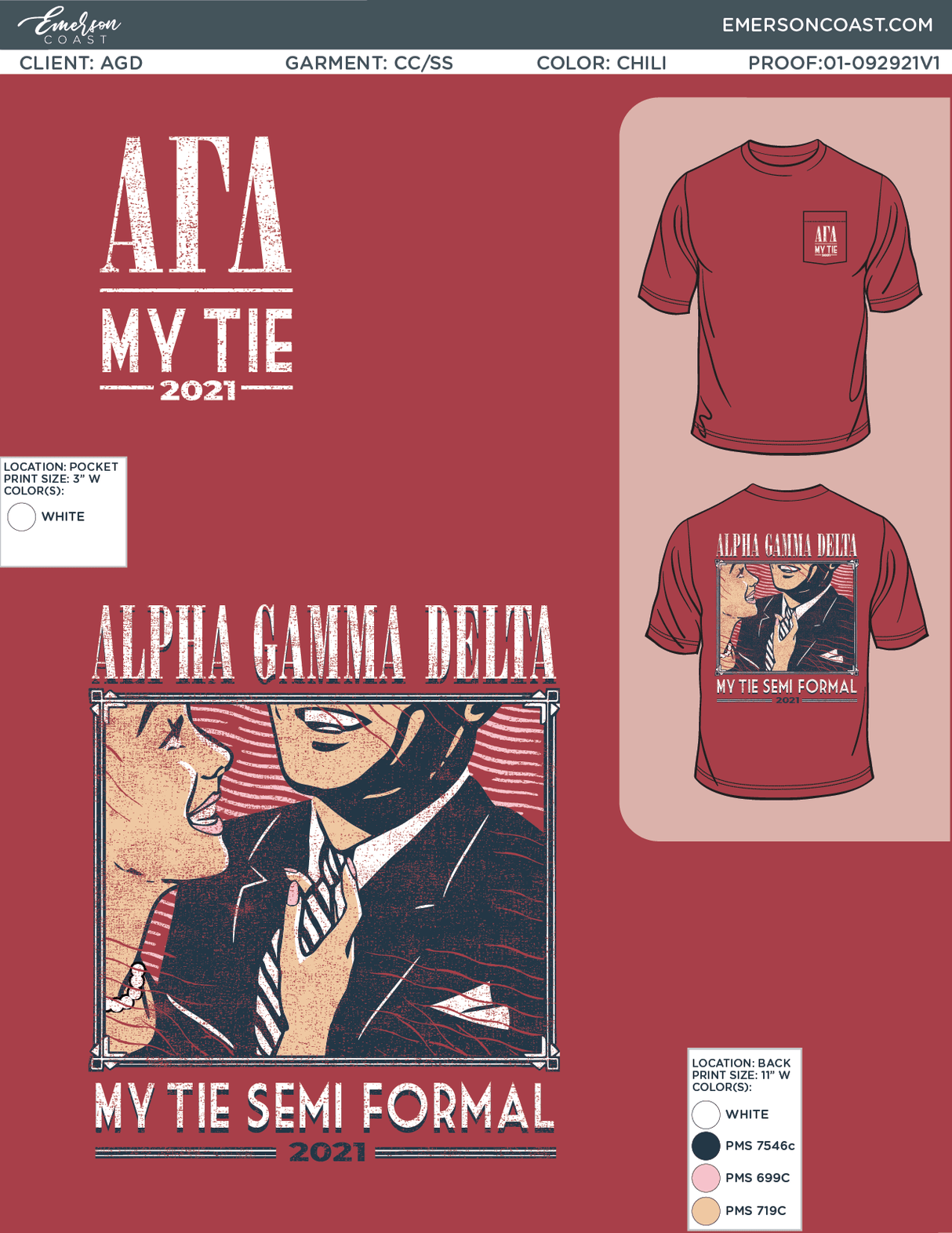01-092921 Alpha Gamma Delta Troy University My Tie 2021-01
