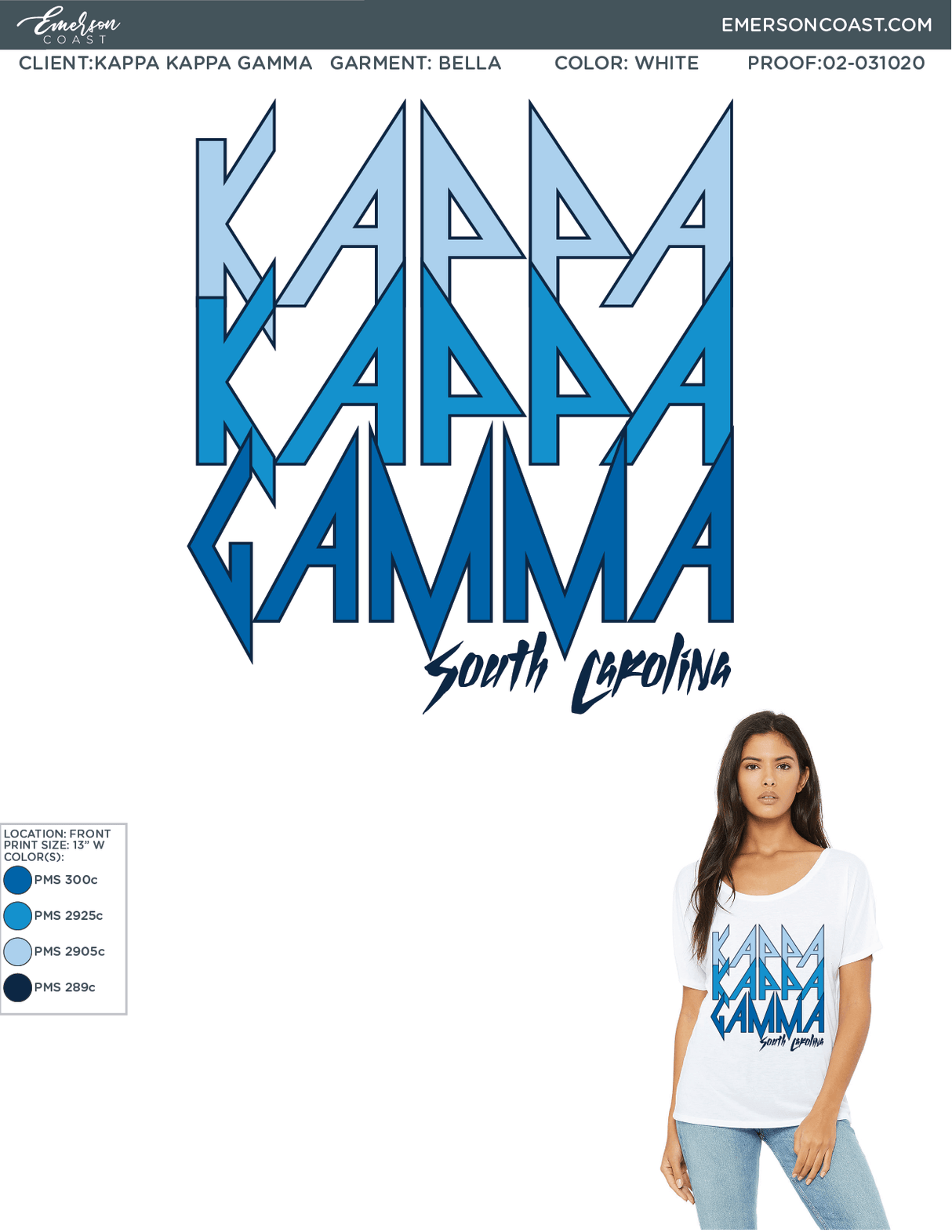 02-031020 Kappa Kappa Gamma University of South Carolina Band T 2020-01