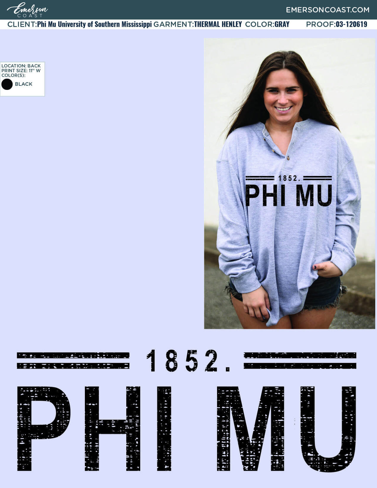 03-120619 Phi Mu University of Southern Mississippi Thermal Henley 2019-01