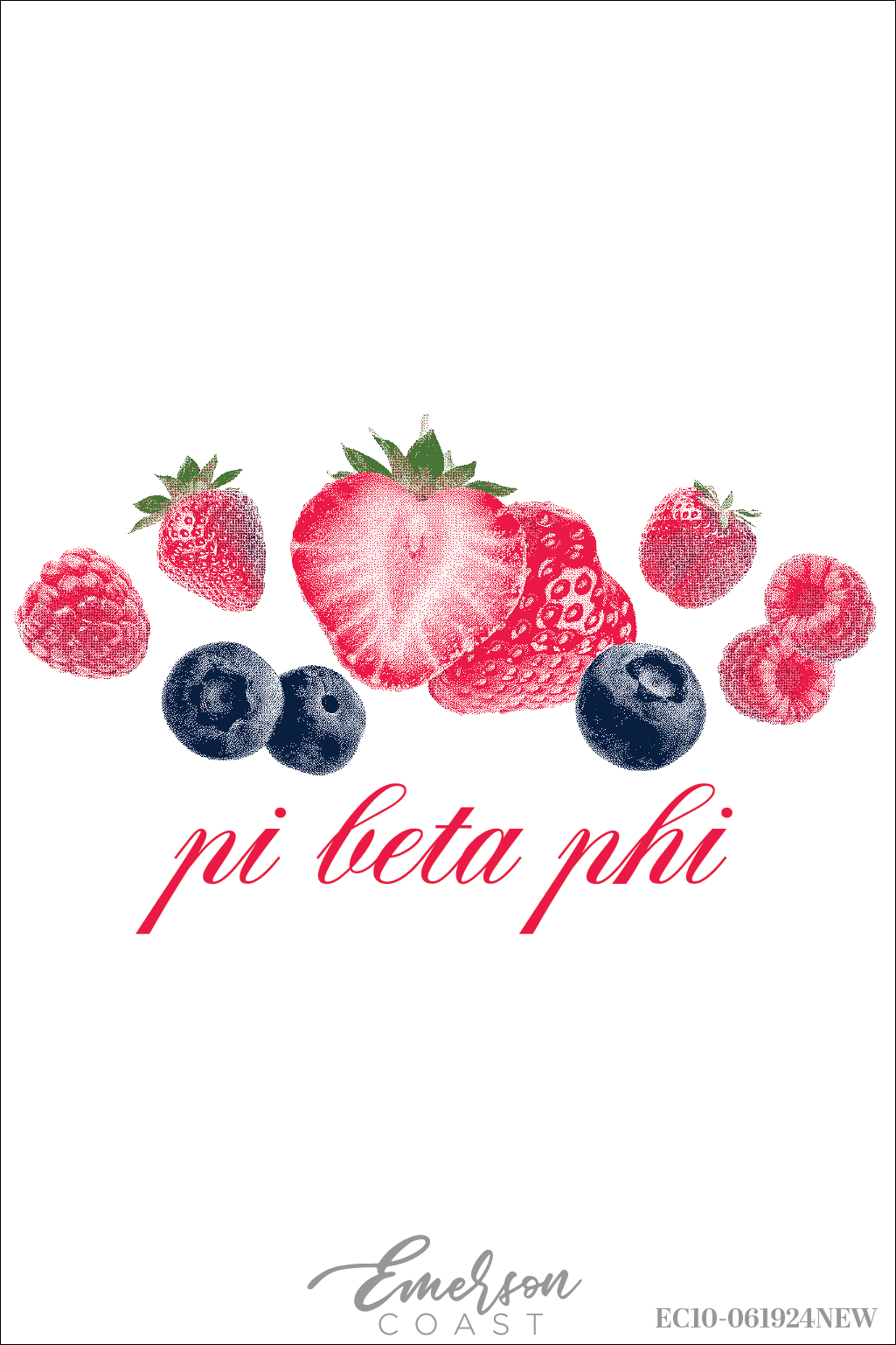 Pi Beta Phi Berry Best Bid Day Tee
