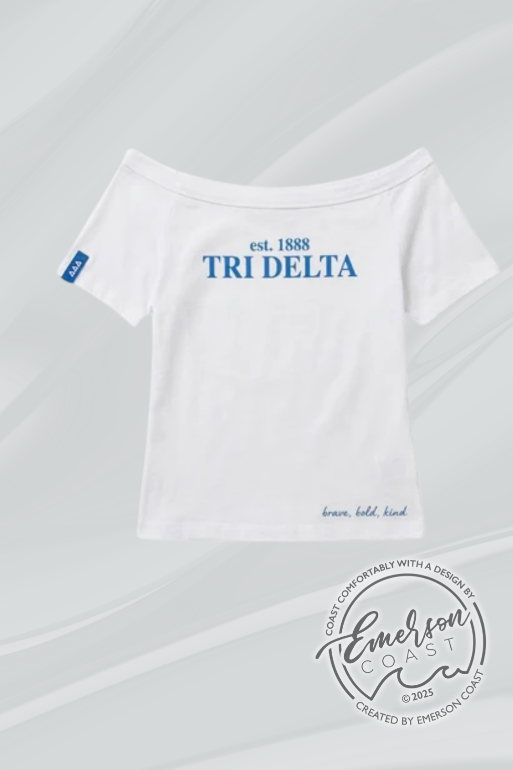 Emerson Coast Exclusive Slouchy Tee With Sleeve Tag