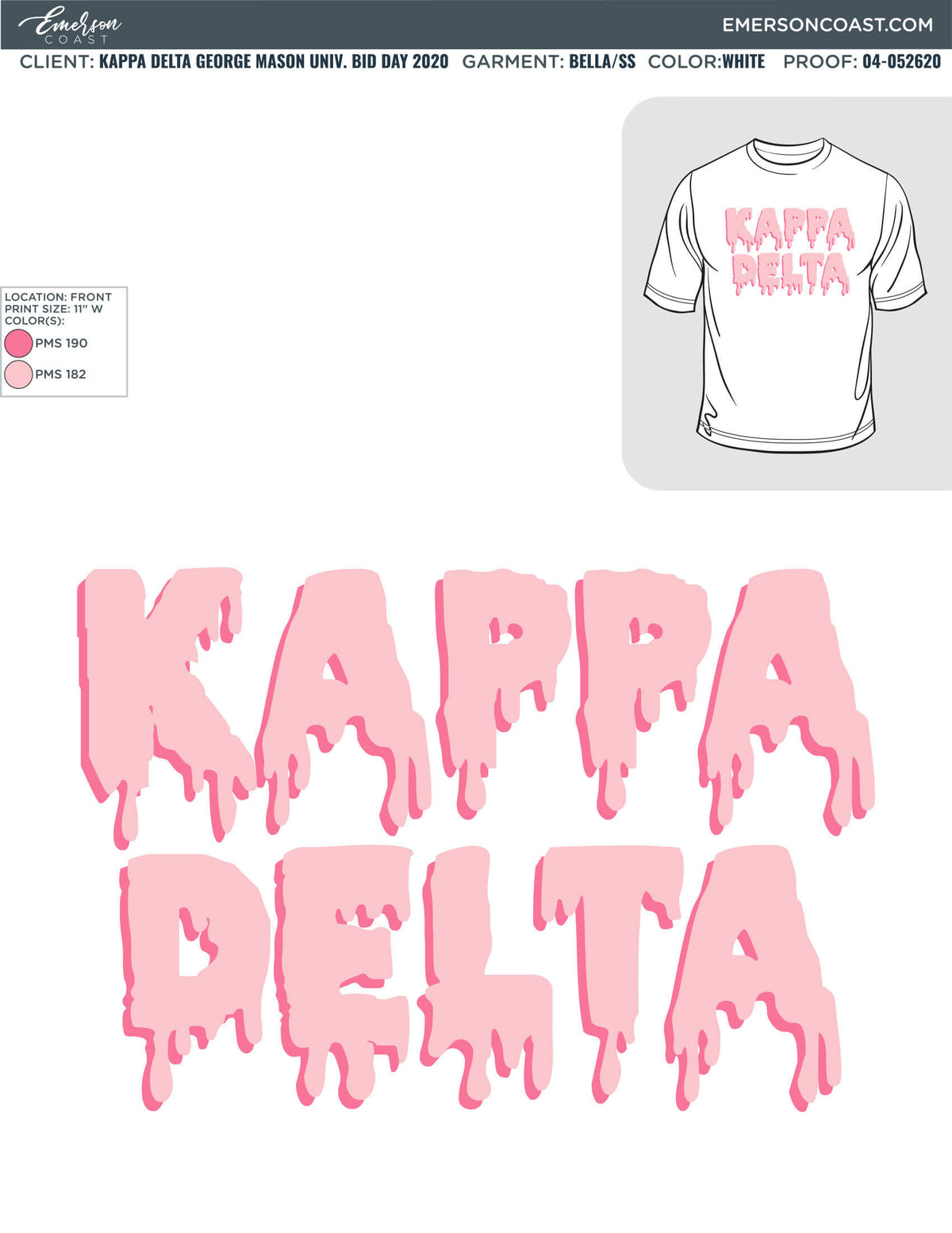 04-052620 Kappa Delta George Mason University Bid Day 2020