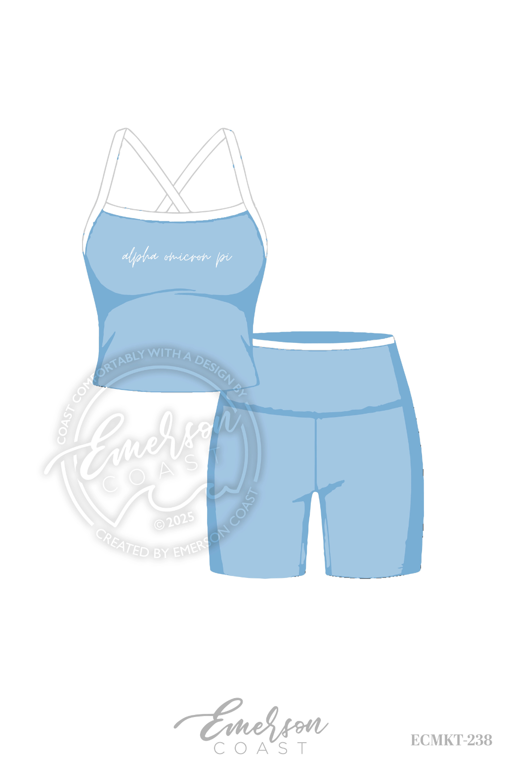 Alpha Omicron Pi Work Week Athletic Set