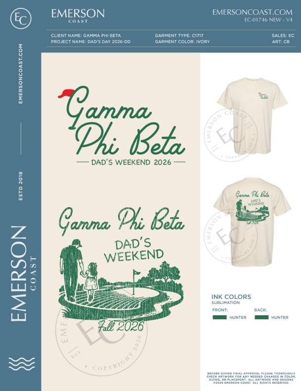 EC-01746 NEW Gamma Phi Beta Miami University Dad's Day 2026-DD