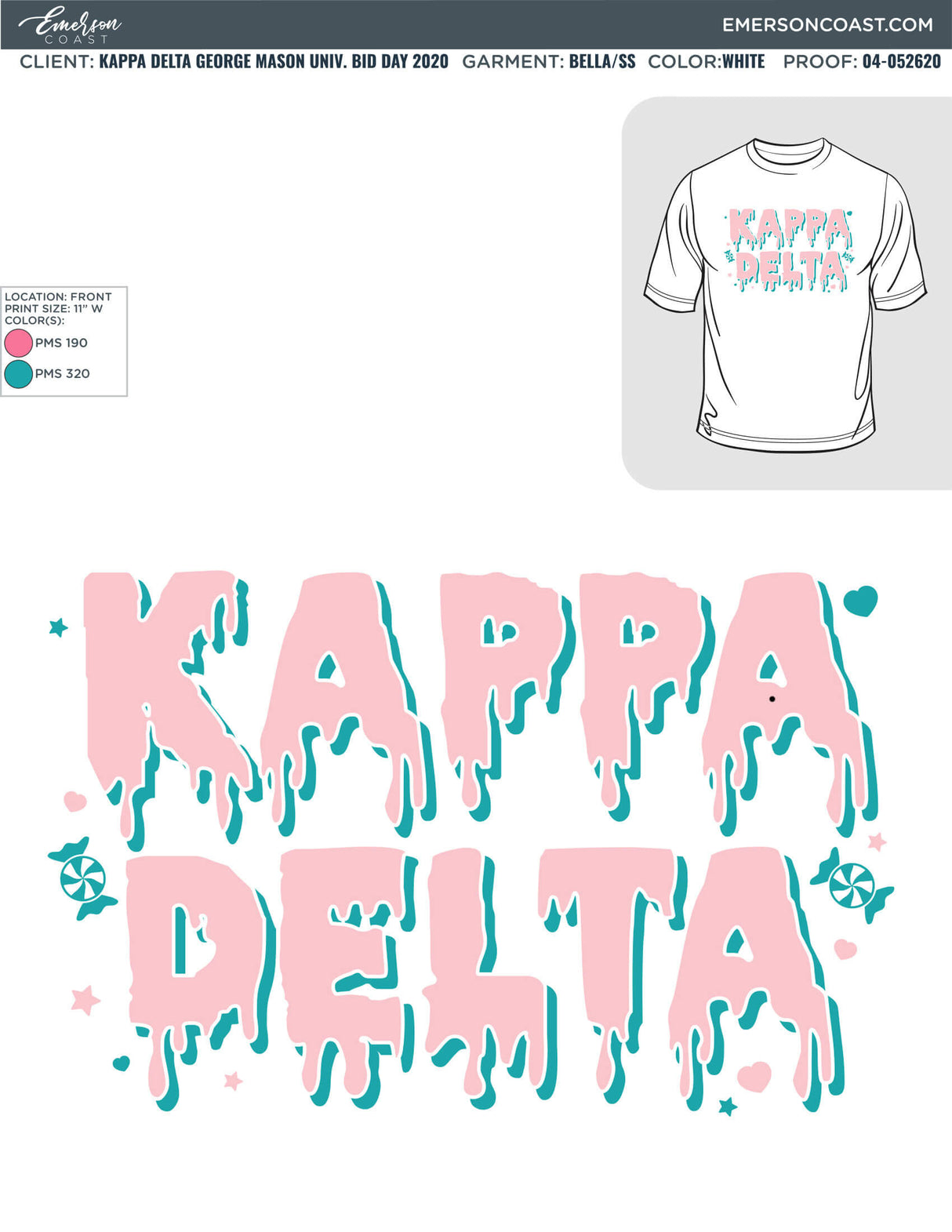 04-052620 Kappa Delta George Mason University Bid Day 2020 2