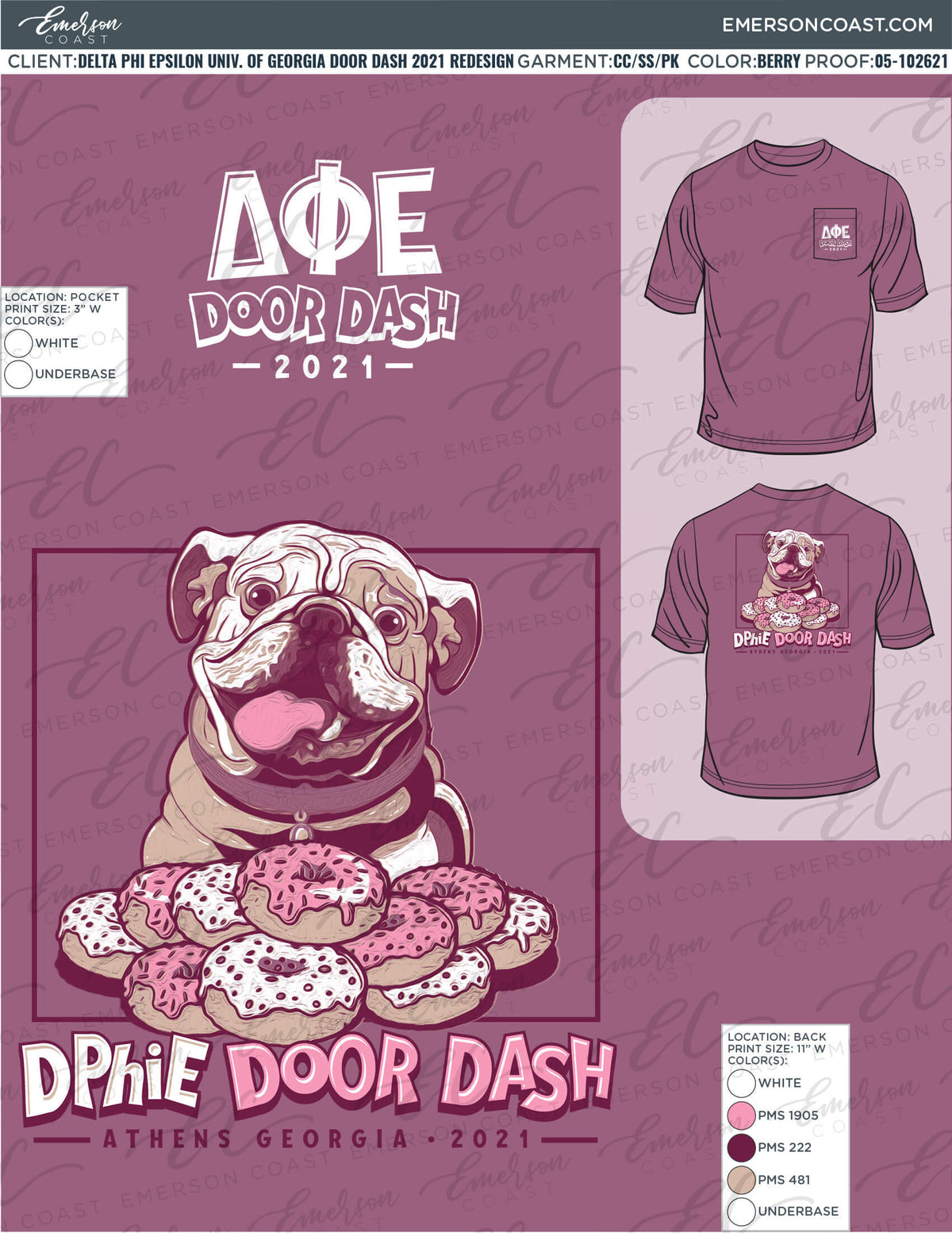 05-102621 Delta Phi Epsilon University of Georgia Door Dash 2021
