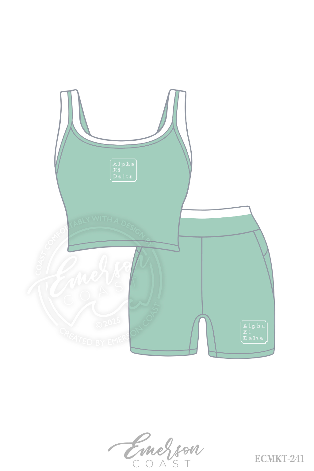 Alpha Xi Delta Work Week Athletic Set