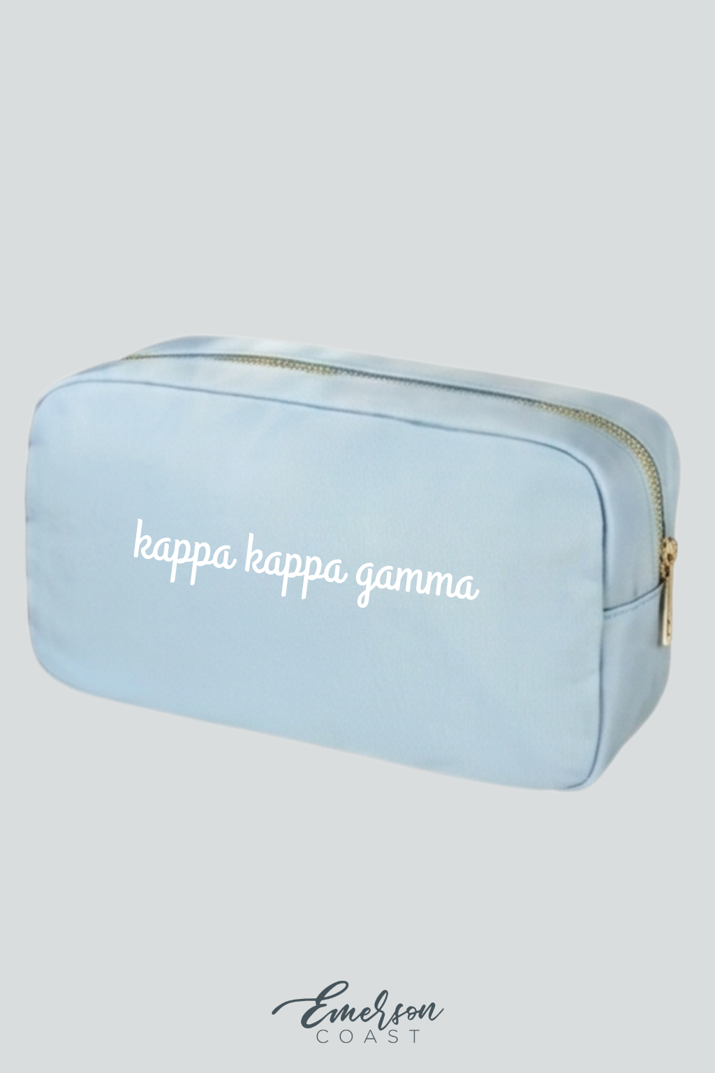 Sorority Waterproof Nylon Cosmetic Bag