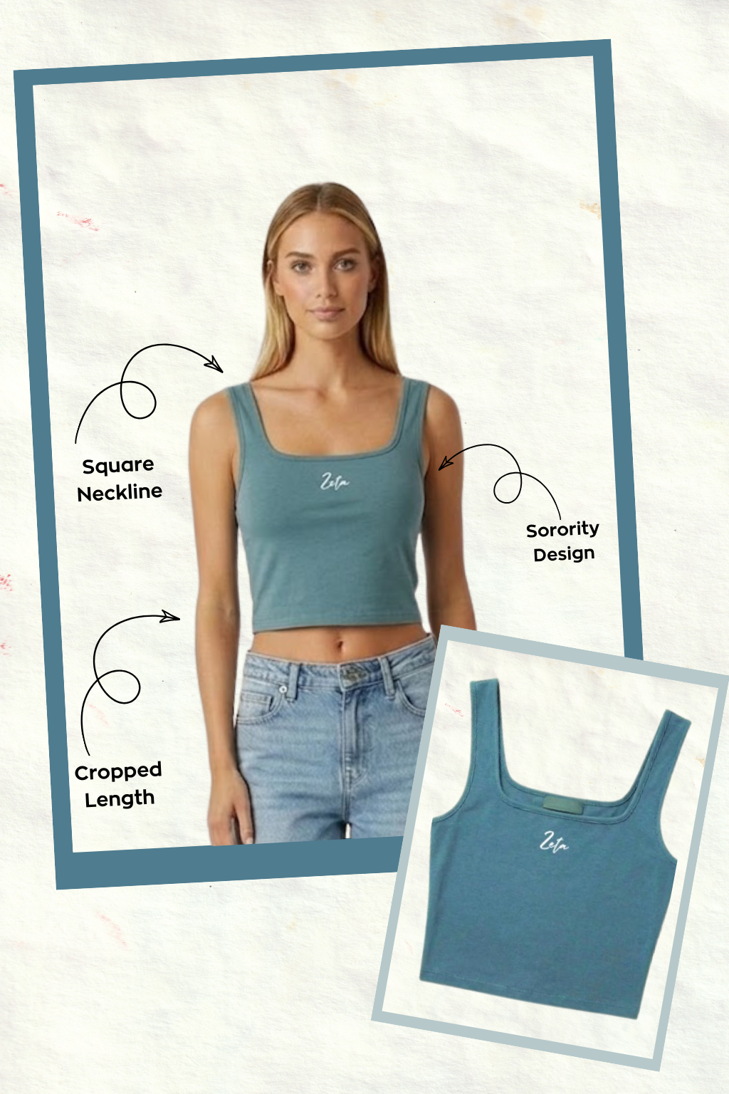 Emerson Coast Exclusive Square Neck Tank