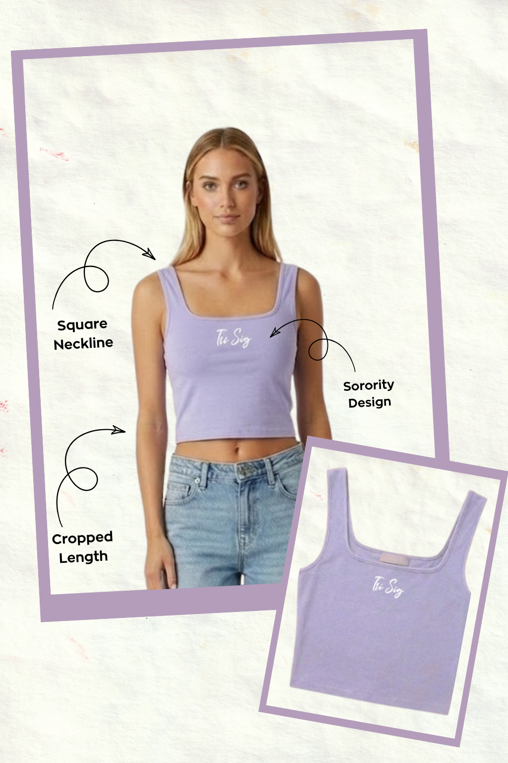 Emerson Coast Exclusive Square Neck Tank