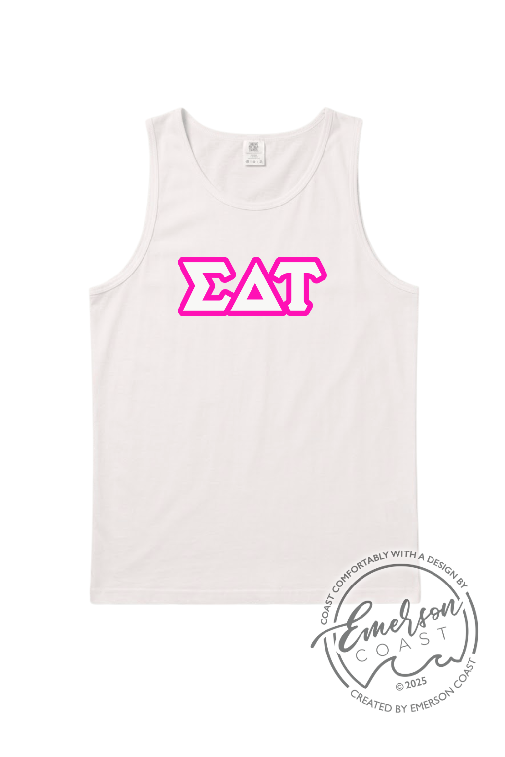 Sigma Delta Tau Pink Week Tank