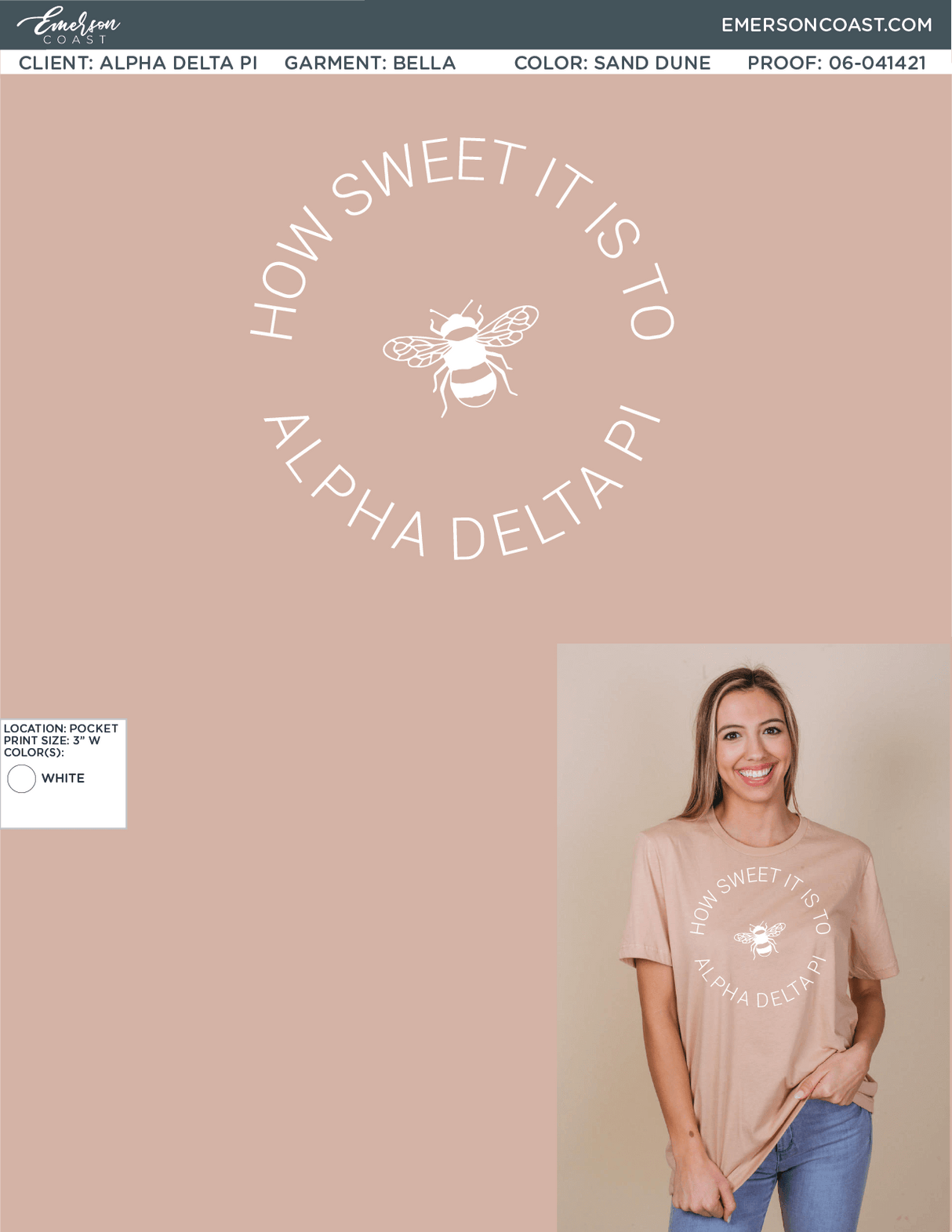 06-041421 Alpha Delta Pi Samford University Bumble Bee Recruitment 2021