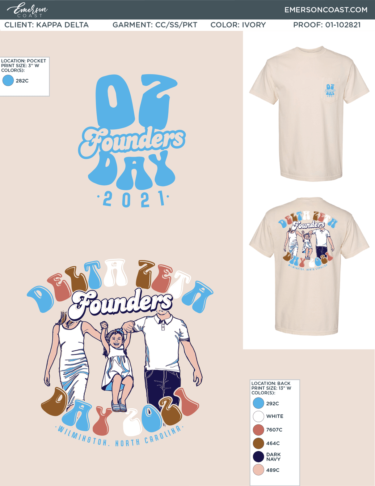 01-102821 Delta Zeta University of North Carolina Wilmington Founders Day 2021