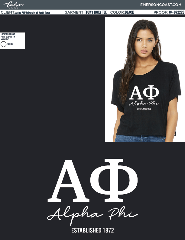 04-072220 Alpha Phi University of North Texas Recruitment 2020-01