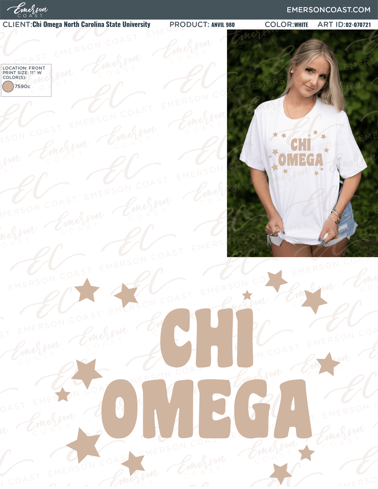 02-070721 Chi Omega North Carolina State University White Recruitment PR-01