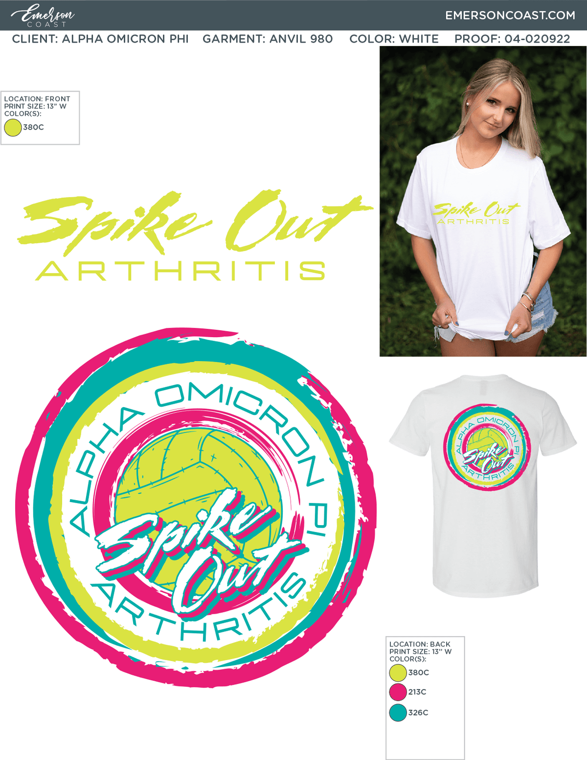 04-020922 Alpha Omicron Pi University of Evansville Philanthropy 2022