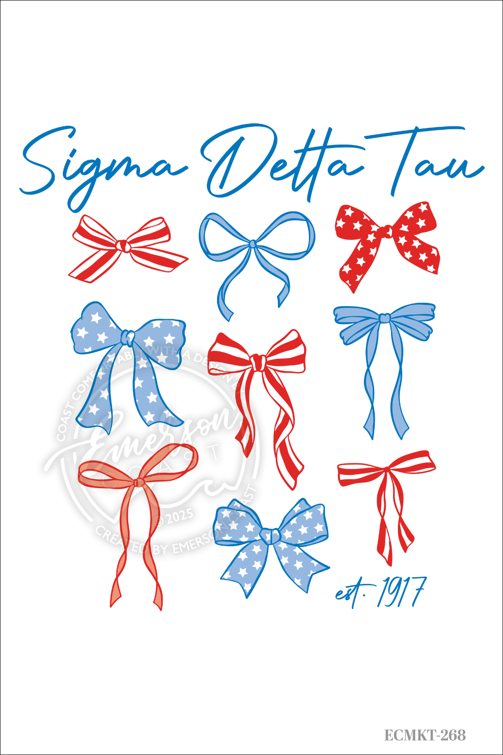 Sigma Delta Tau 4th of July Work Week Tee