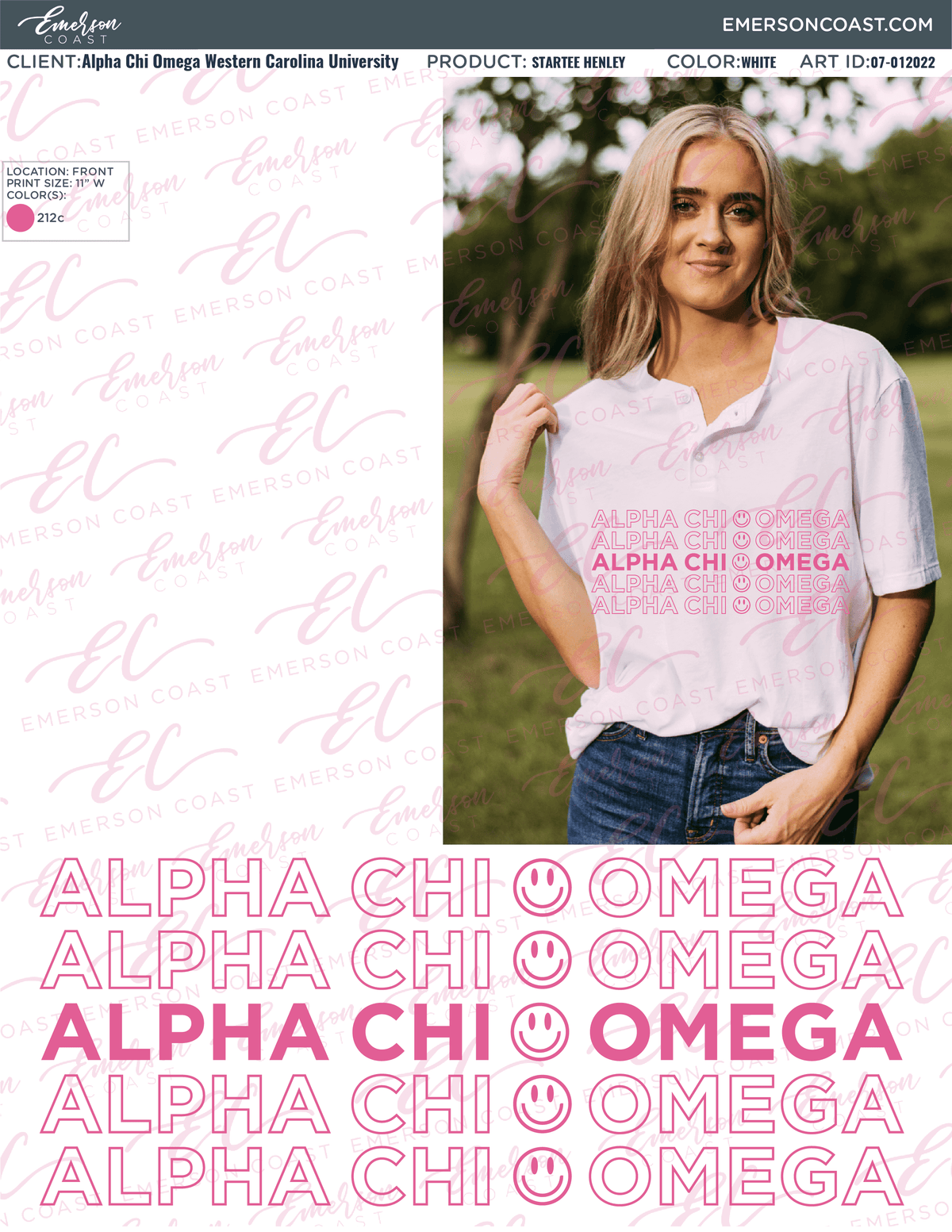 07-012022 Alpha Chi Omega Western Carolina University Smiley 2022-01