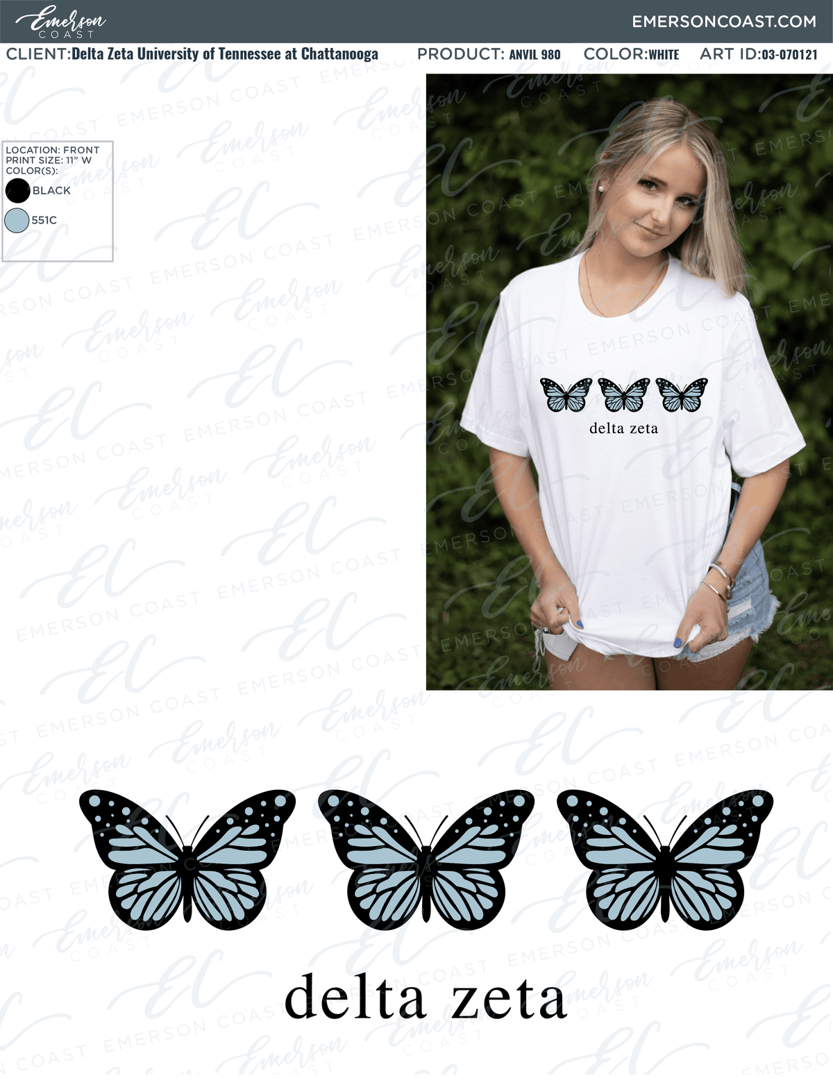 03-070121 Delta Zeta University of Tennessee at Chattanooga Butterfly 2021-01