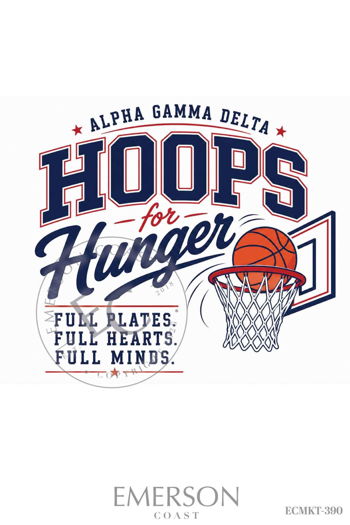 Alpha Gamma Delta Hoops for Hunger