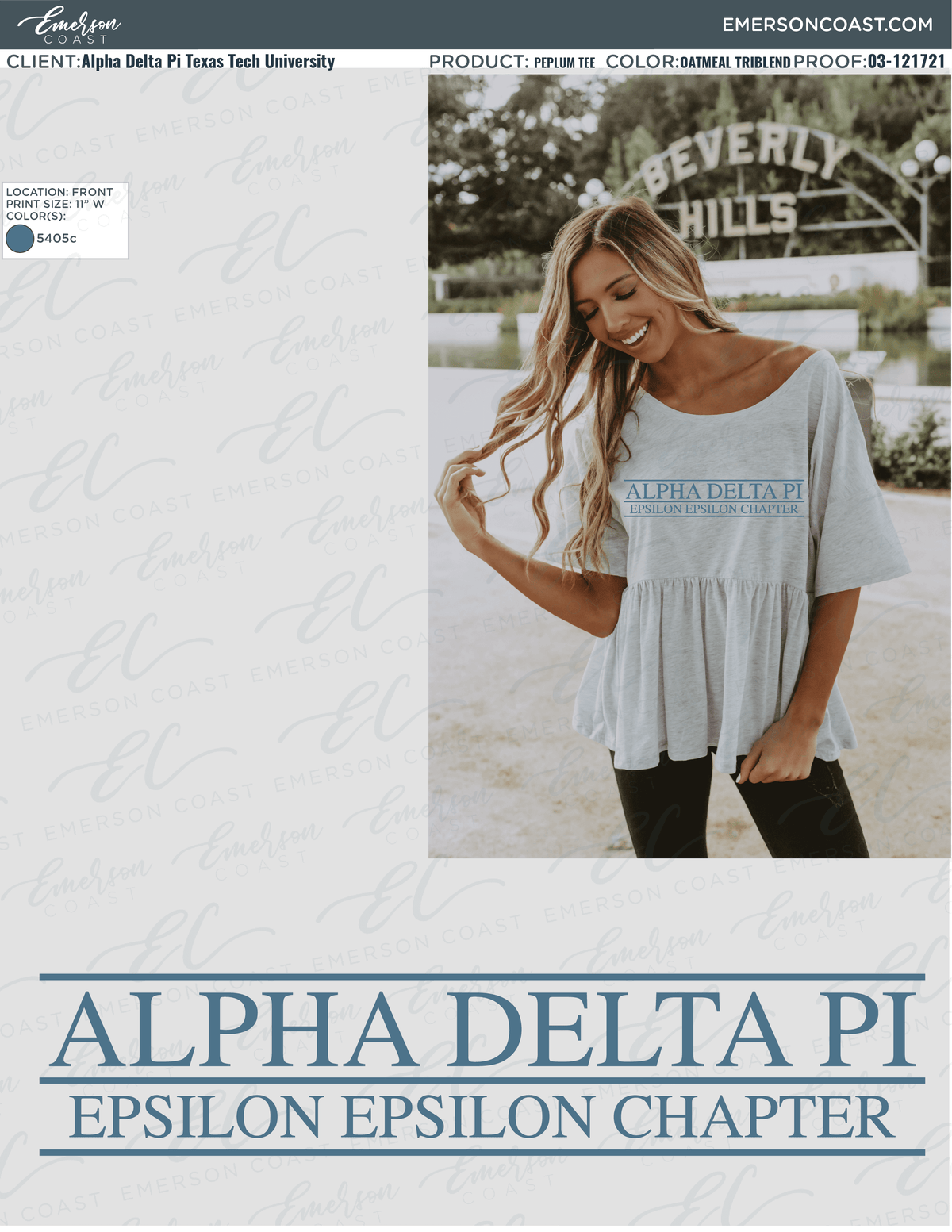 03-121721 Alpha Delta Pi Texas Tech University Recruitment Table 2021-01