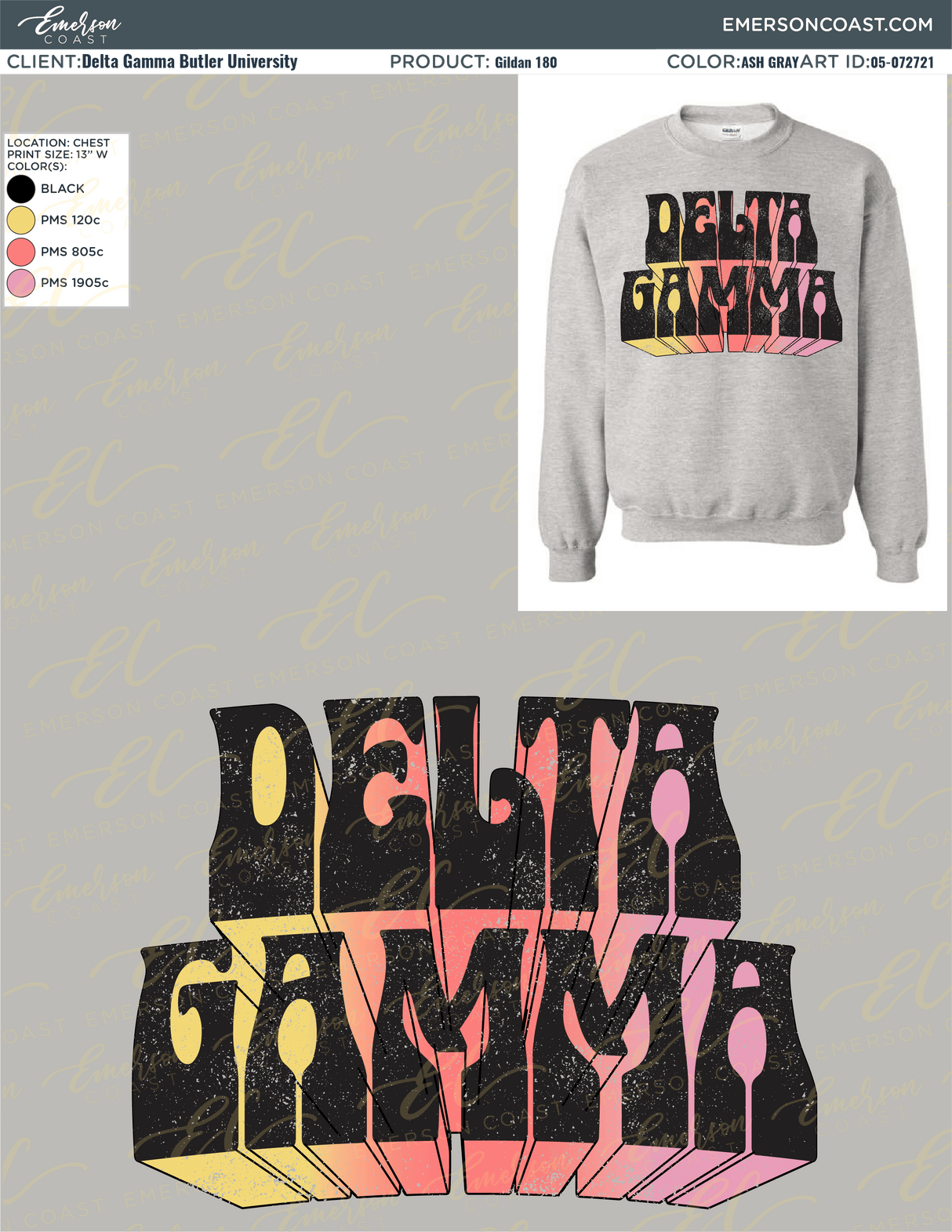 05-072721 Delta Gamma Butler University Sweatshirt 2021-01