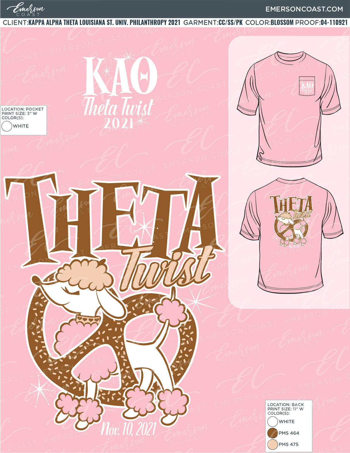04-110921 Kappa Alpha Theta Louisiana State University Philanthropy 2021