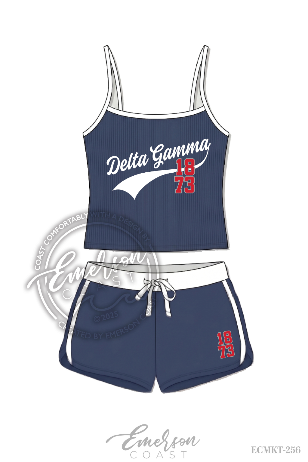 Delta Gamma American Work Week Tank