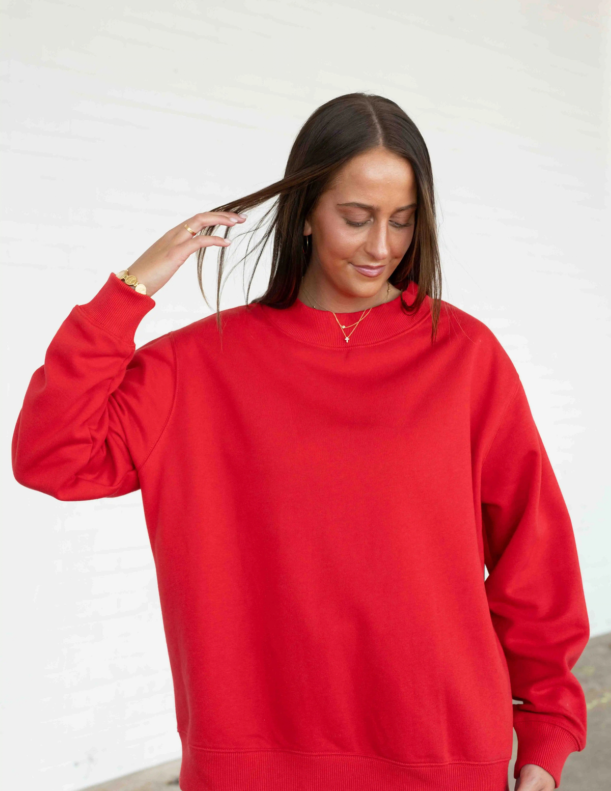 LAT Unisex Mockneck Fleece Sweatshirt