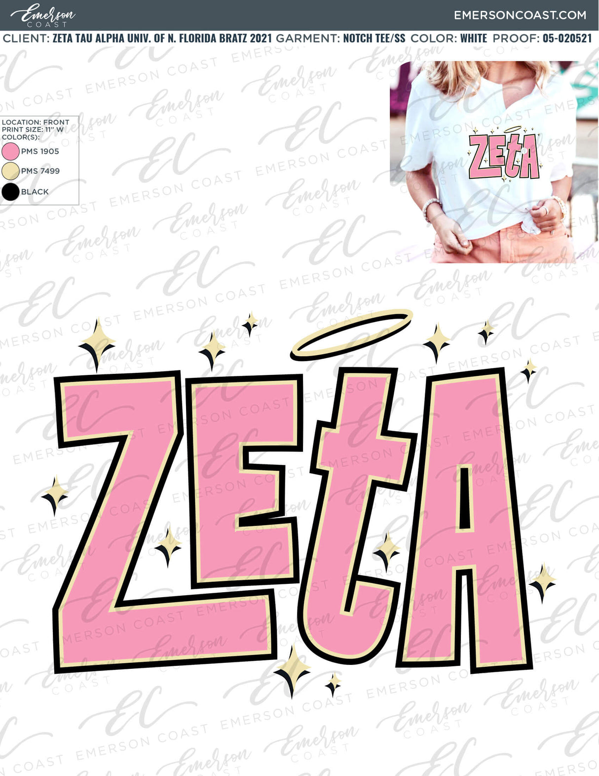 05-020521 Zeta Tau Alpha University of North Florida Bratz 2021