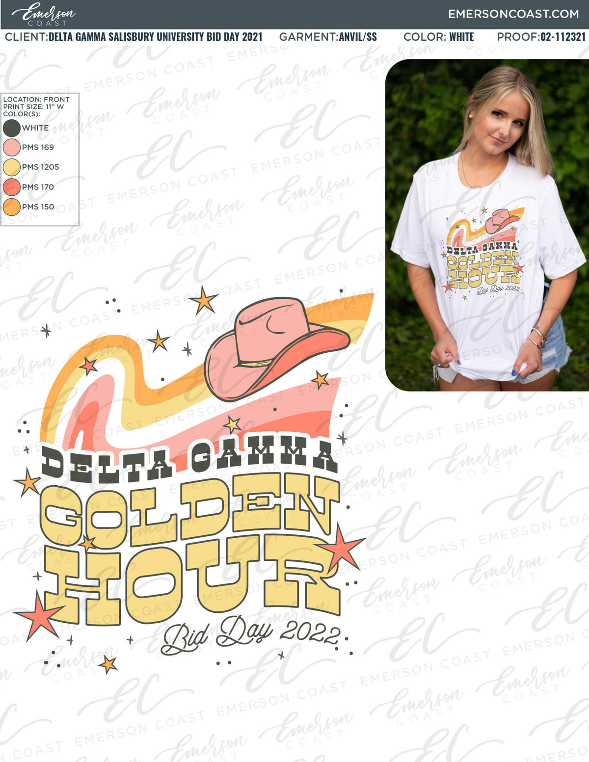 02-112321 Delta Gamma Salisbury University Bid Day 2021