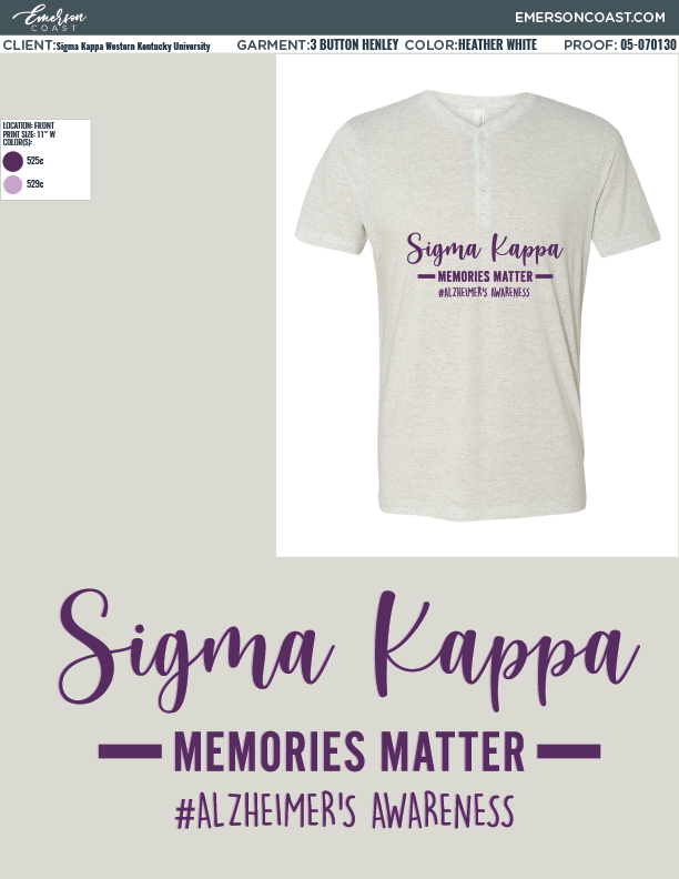 05-070130 Sigma Kappa Western Kentucky University Henleys 2020-01
