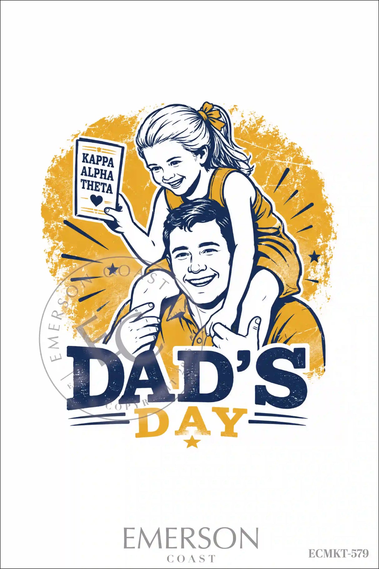Kappa Alpha Theta Dads Day T-Shirt