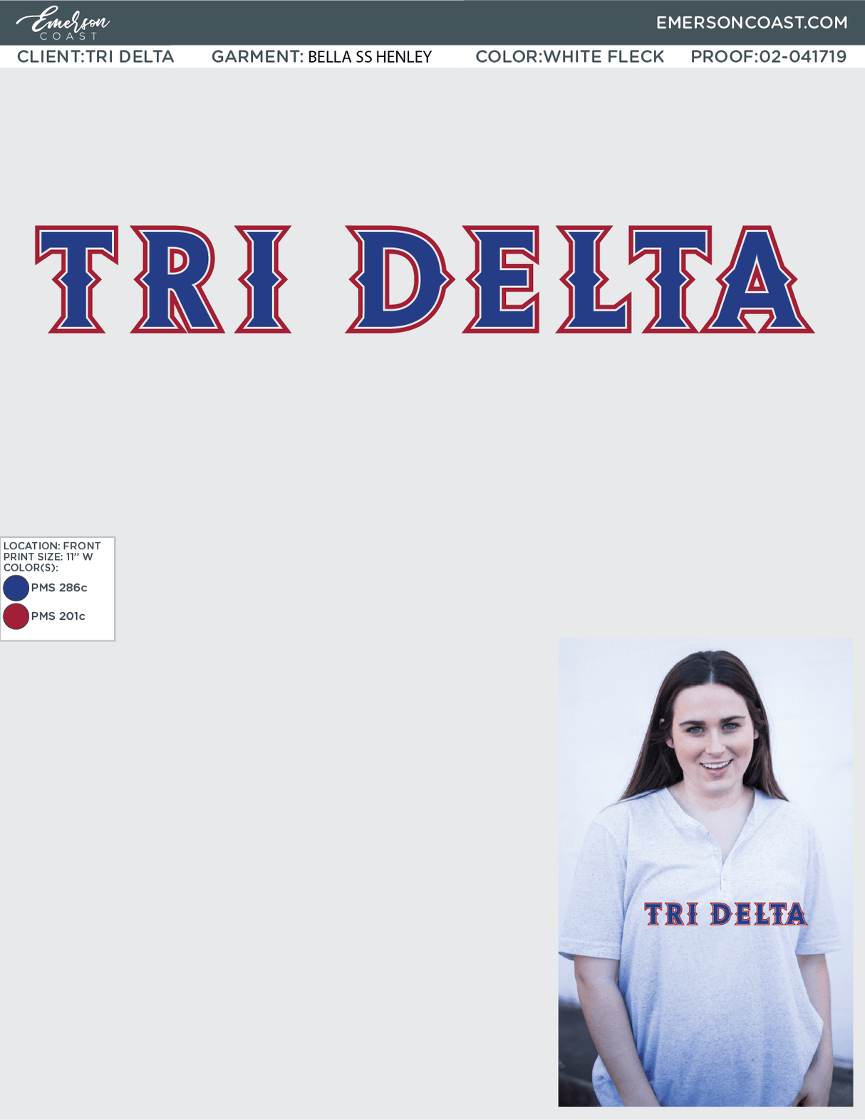 02-041719 Delta Delta Delta Texas Christian University Baseball T 2019-04
