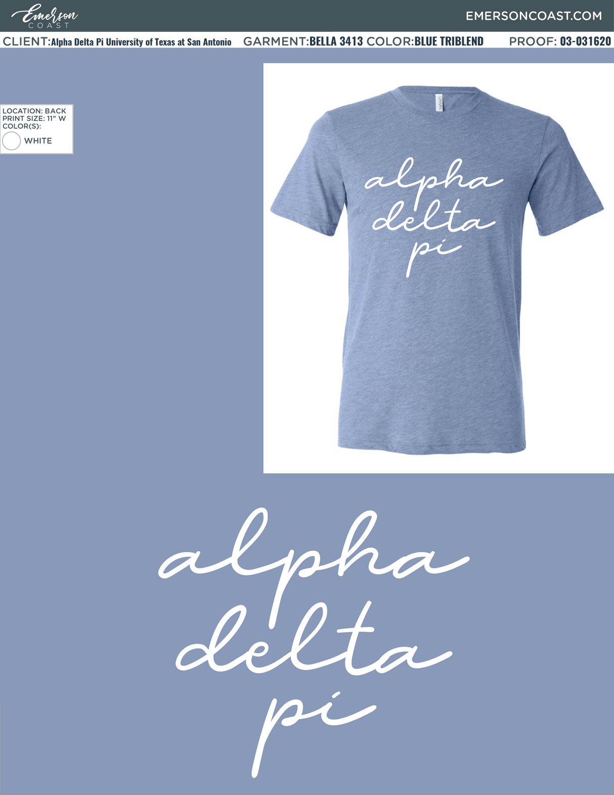 03-031620 Alpha Delta Pi University of Texas at San Antonio Fall Recruitment 2020-01