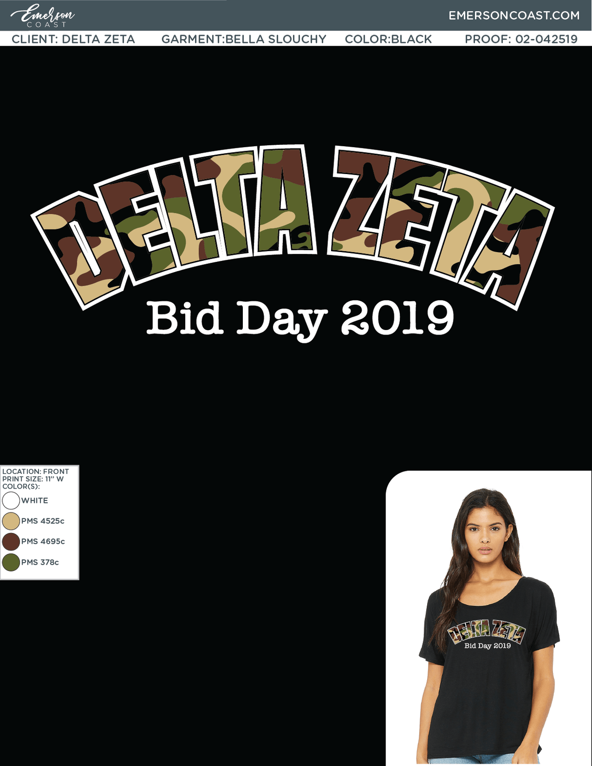 02-042519 Delta Zeta Northeastern Oklahoma State University Bid Day 2019-01