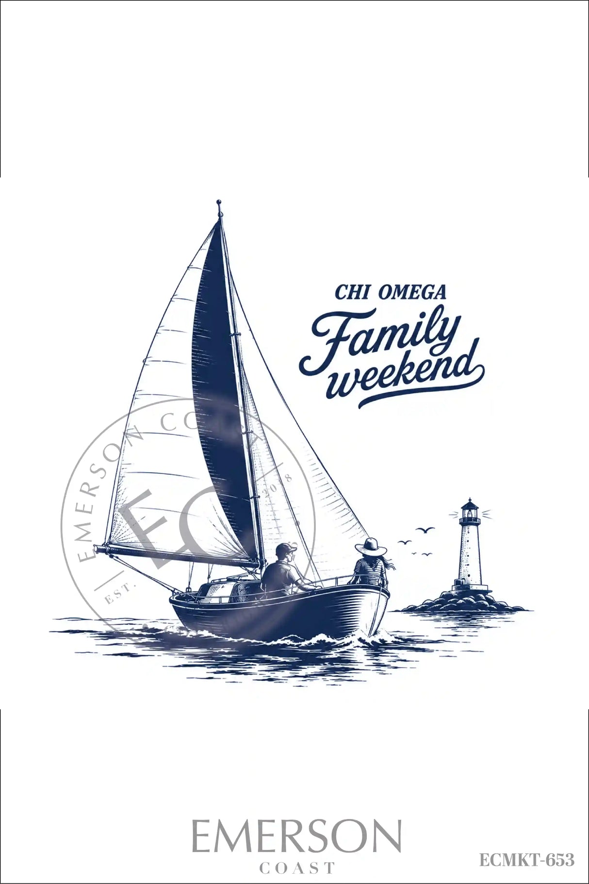 Chi Omega Family Weekend T-Shirt