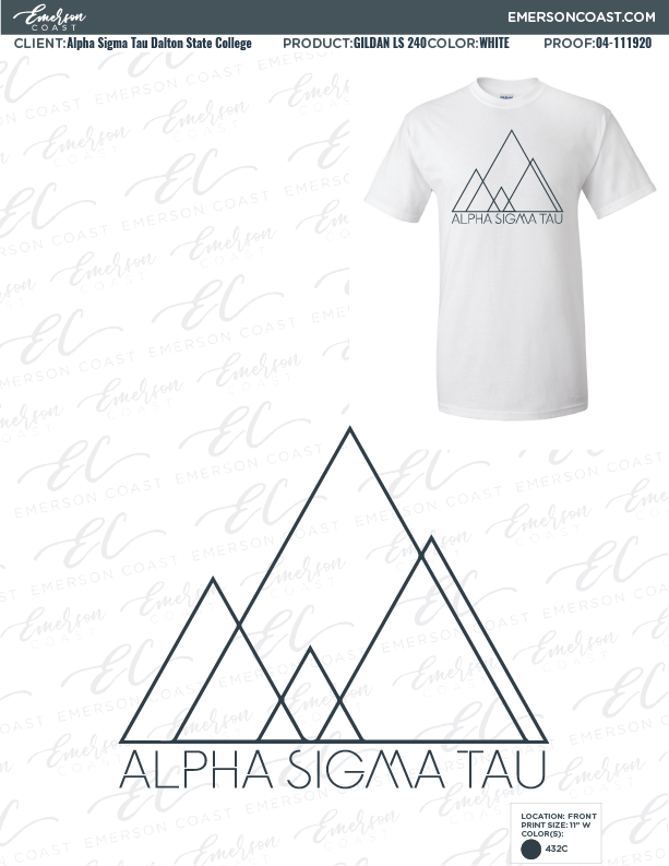 04-111920 Alpha Sigma Tau Dalton State College Triangle 2020-01