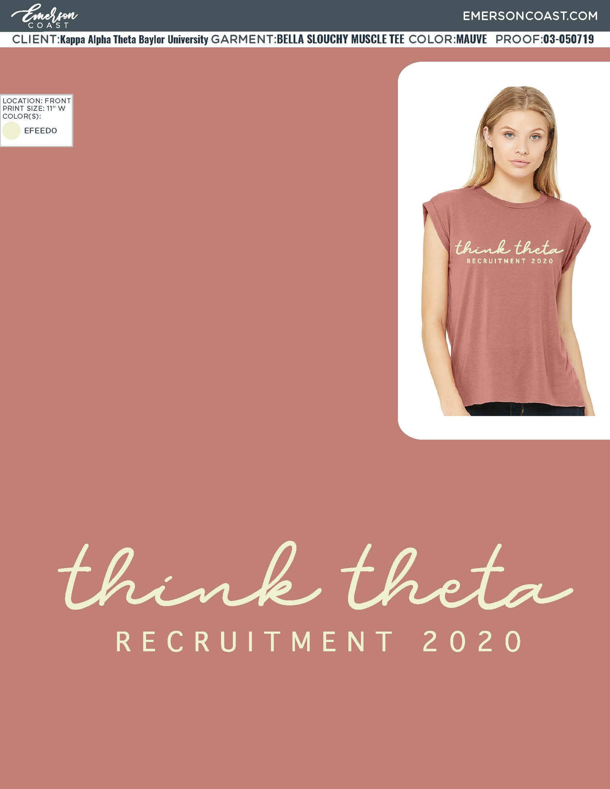 03-050719 Kappa Alpha Theta Baylor University Recruitment SCRIPT