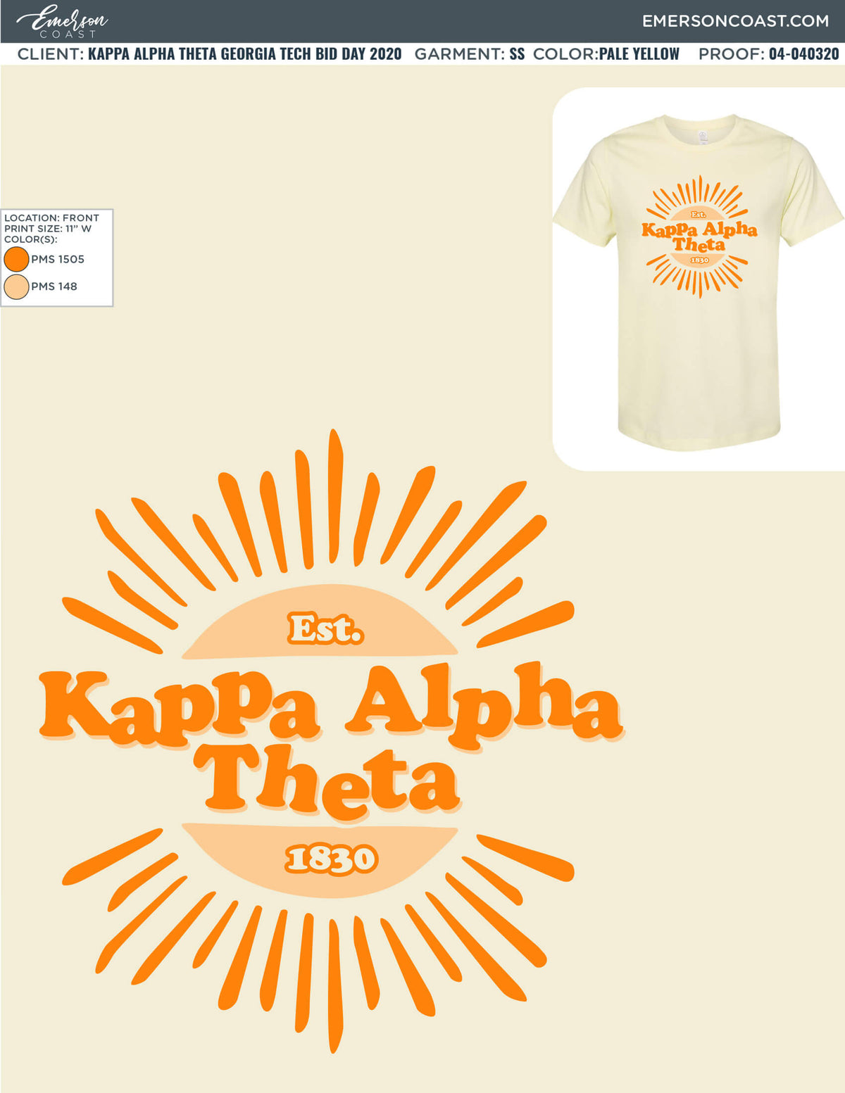 04-040320 Kappa Alpha Theta Georgia Tech Bid Day 2020