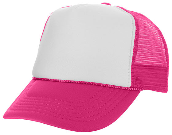 Hot Pink/White