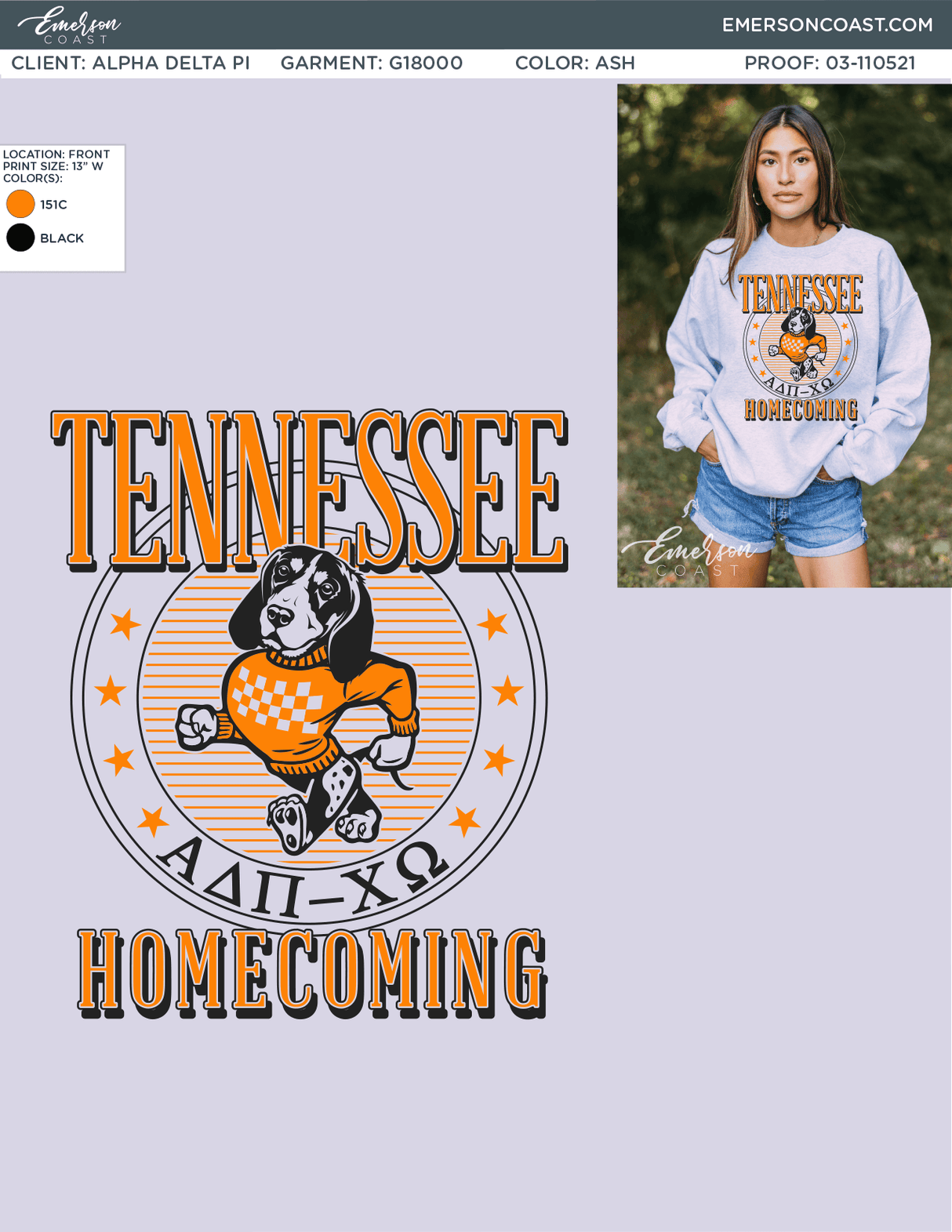 03-110521 Alpha Delta Pi University of Tennessee Knoxville Homecoming 2021