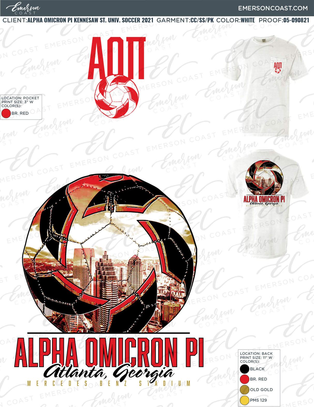 05-090821 Alpha Omicron Pi Kennesaw State University Soccer 2021