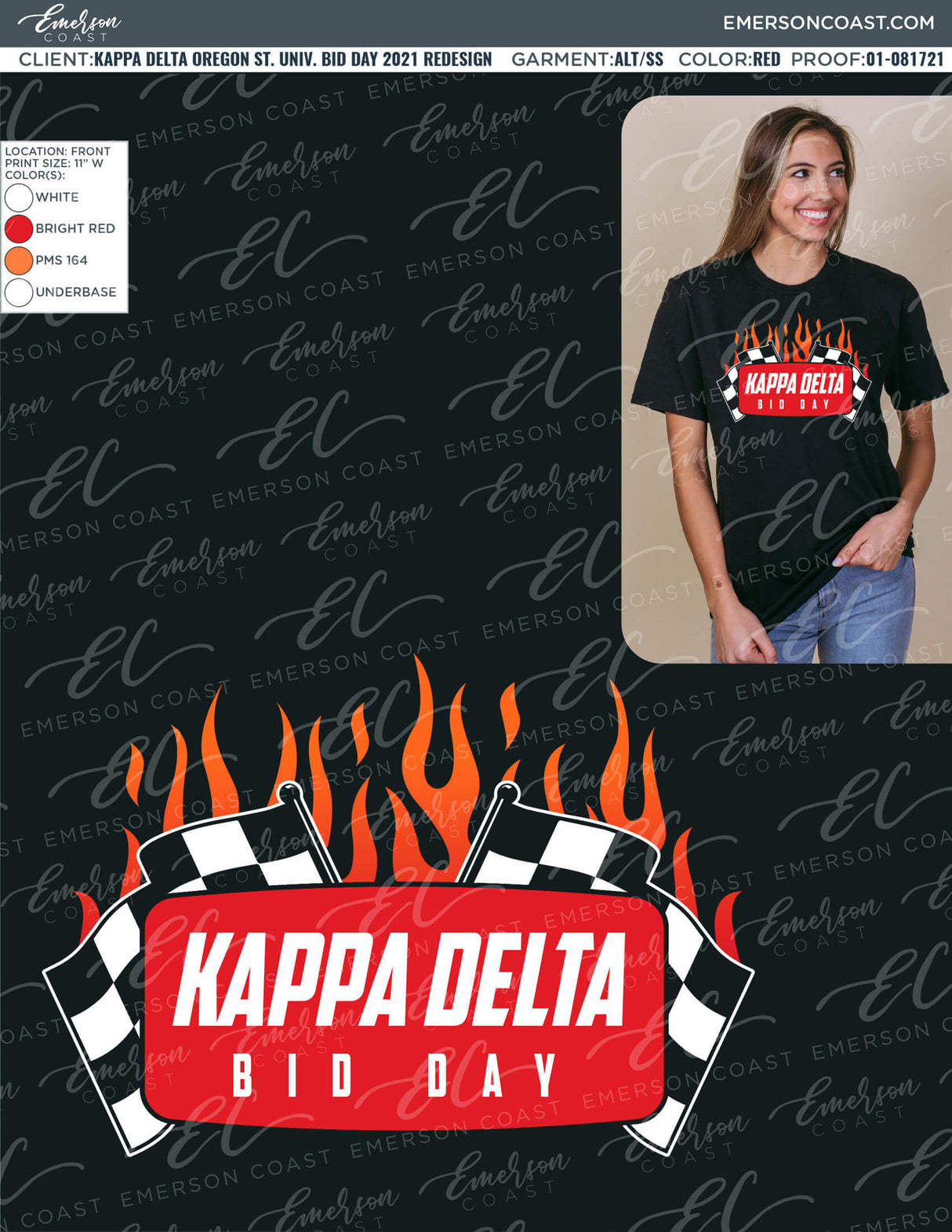 01-081721 Kappa Delta Oregon State University Bid Day 2021 2