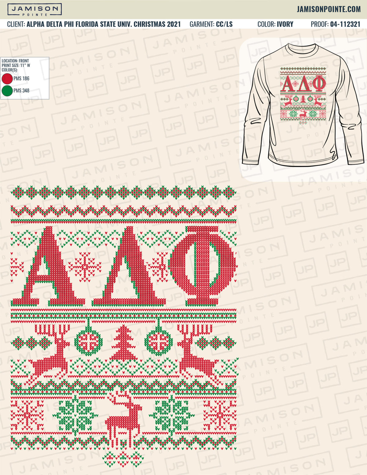 04-112321 Alpha Delta Phi Florida State University Christmas 2021