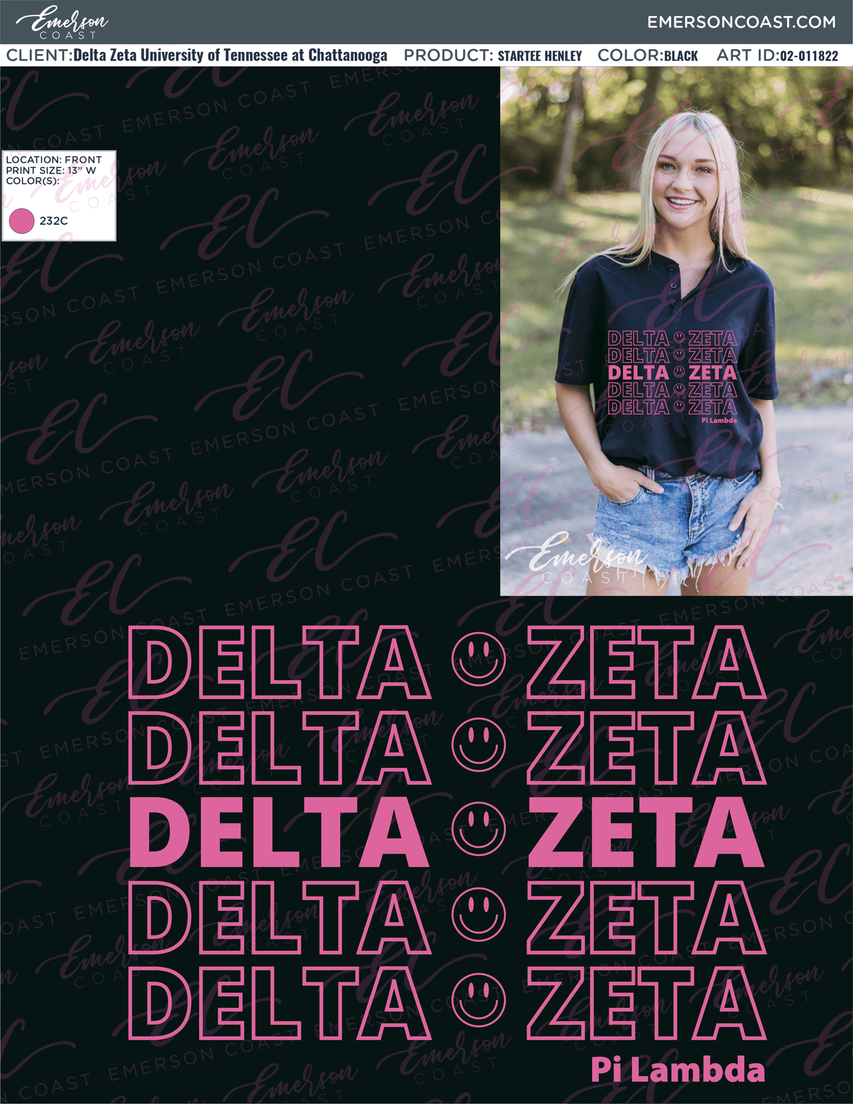 02-011822 Delta Zeta University of Tennessee at Chattanooga Pan Preview 2022