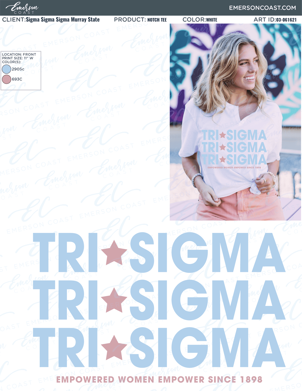 03-061621 Sigma Sigma Sigma Murray State University Recruitment Star 2021-01