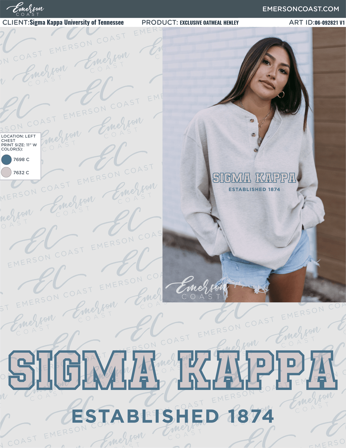 06-092821 Sigma Kappa University of Tennessee Oatmeal Henley 2021-01