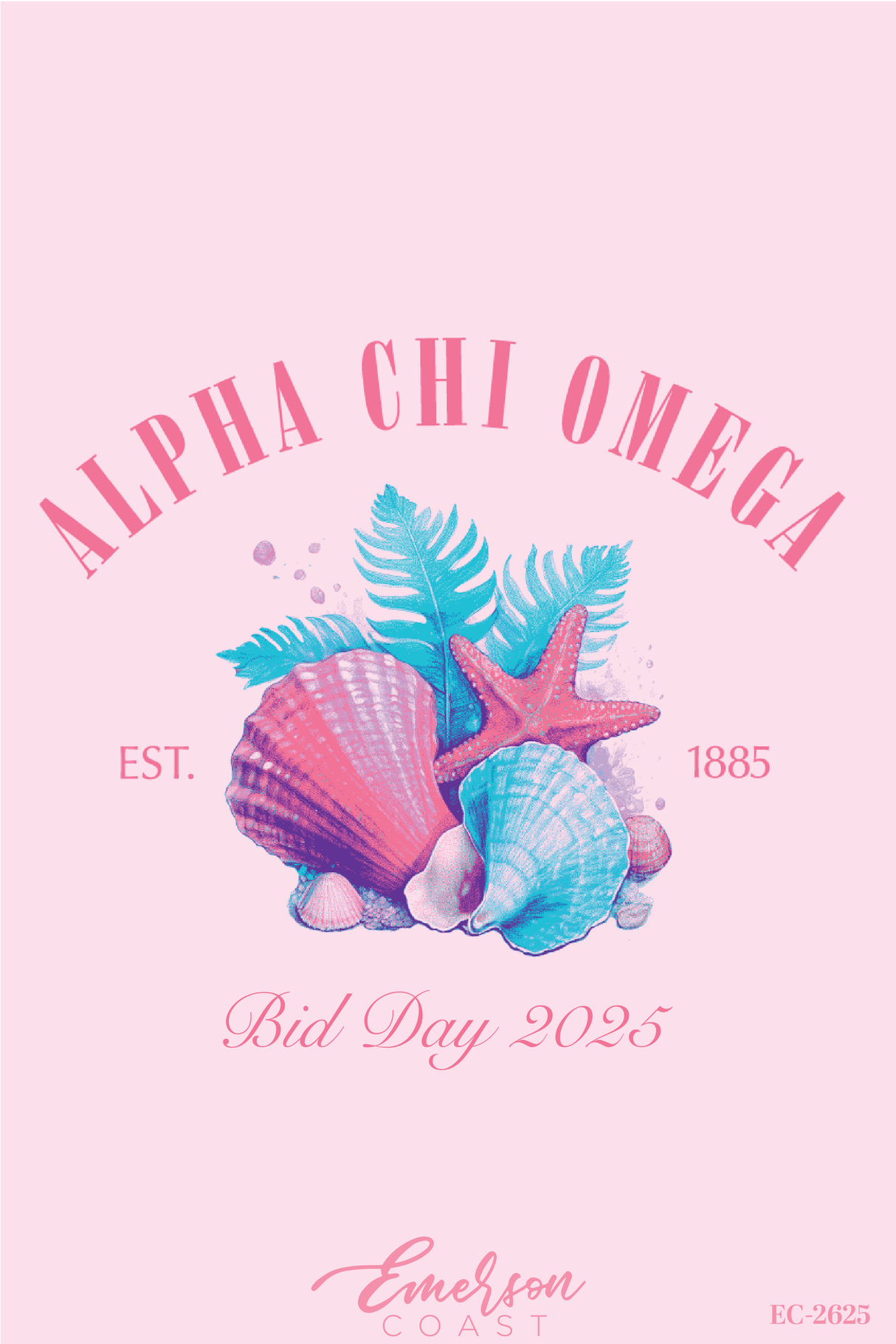 Alpha Chi Omega Under The Sea Bid Day