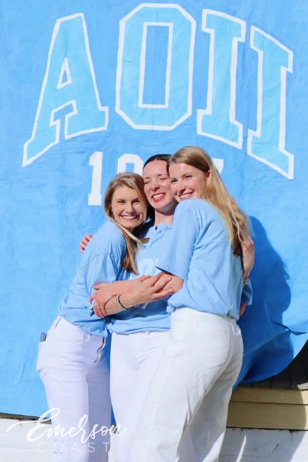 Alpha Omicron Pi Huntingdon College Light Blue Recruitment Henley